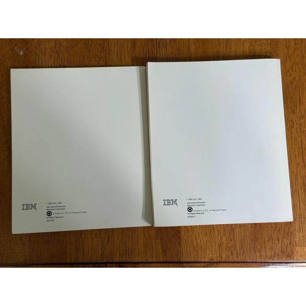 Vintage IBM PC DOS 6.3 Reference Manuals User and Data Compression Guide